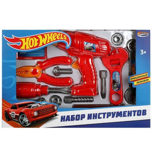 ИНСТРУМЕНТЫ (Умка) Набор инструментов ХОТ ВИЛС кор.31,5*21,5*5,5см ИГРАЕМ ВМЕСТЕ в кор.2*36шт