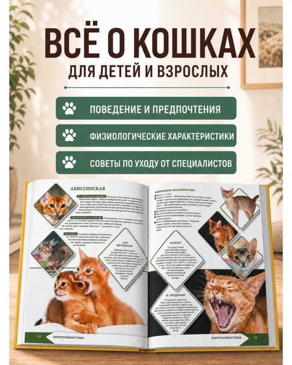 Дополнительное изображение книги «Самая лучшая иллюстрированная энциклопедия. Кошки»