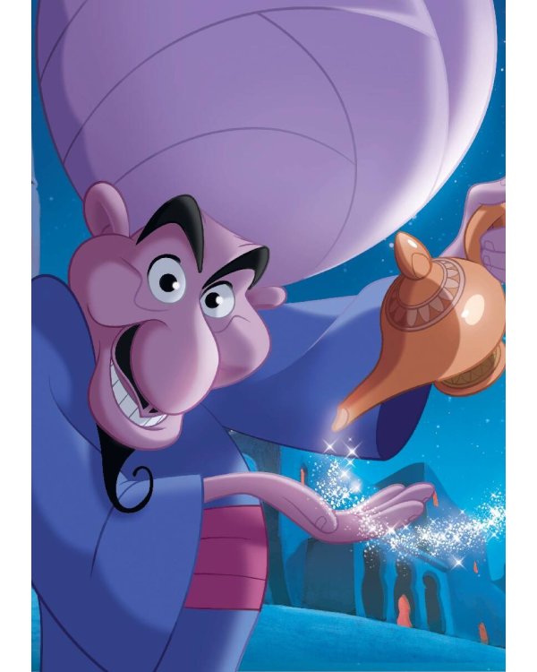 Аладдин. Невероятные приключения. Книга для чтения с цветными картинками