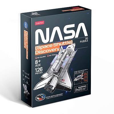 3D Пазл КОСМИЧЕСКИЙ ШАТТЛ "ДИСКАВЕРИ", 127 деталей
