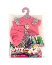 Одежда для кукол 30-35 см, на плечиках в пакете КАРАПУЗ в кор.96шт