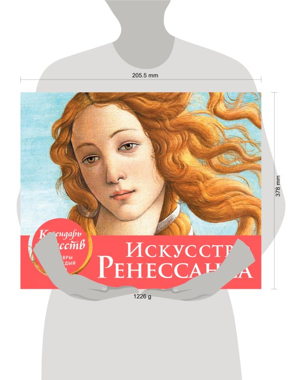 Искусство Ренессанса (Рождение Венеры). Настольный календарь в футляре