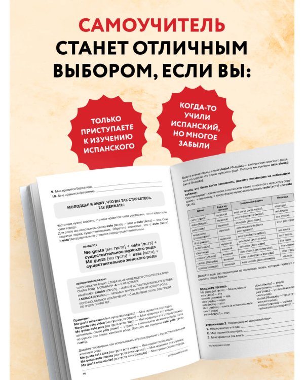Дополнительное изображение книги «Испанский с нуля. Практический самоучитель. Выучить может каждый!»