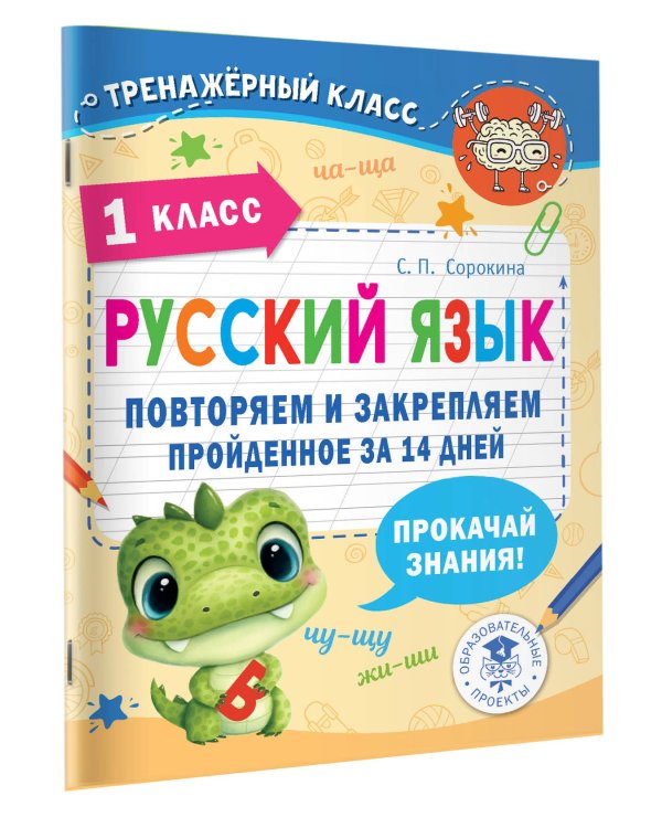 Русский язык. Повторяем и закрепляем пройденное в 1 классе за 14 дней
