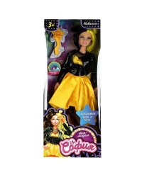 Кукла 29 см София , руки и ноги сгиб, ресницы, акс, кор КАРАПУЗ в кор.24шт