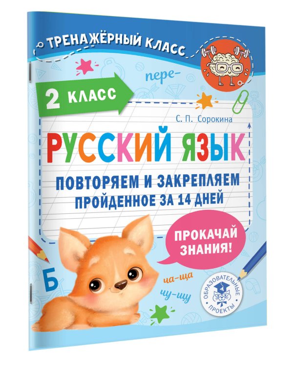 Русский язык. Повторяем и закрепляем пройденное в 2 классе за 14 дней