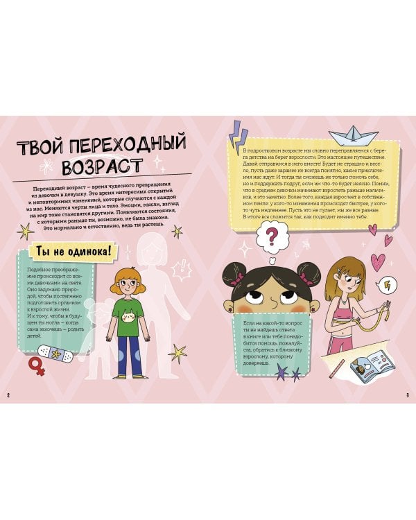 Девочки взрослеют. Как меняется тело и настроение