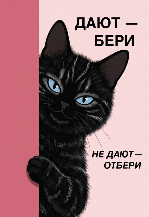 Обложка книги «Дают - бери, не дают - отбери! Ежедневник недатированный (А5, 72 л.)», ISBN 9785042466069