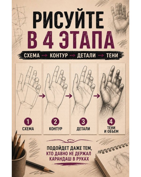 Творческий курс по рисованию. Анатомия человека