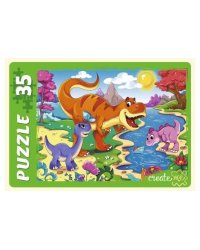 МАКСИ-ПАЗЛЫ 35 элементов. МИР ДИНОЗАВРОВ (Арт. ПМ35-6784)