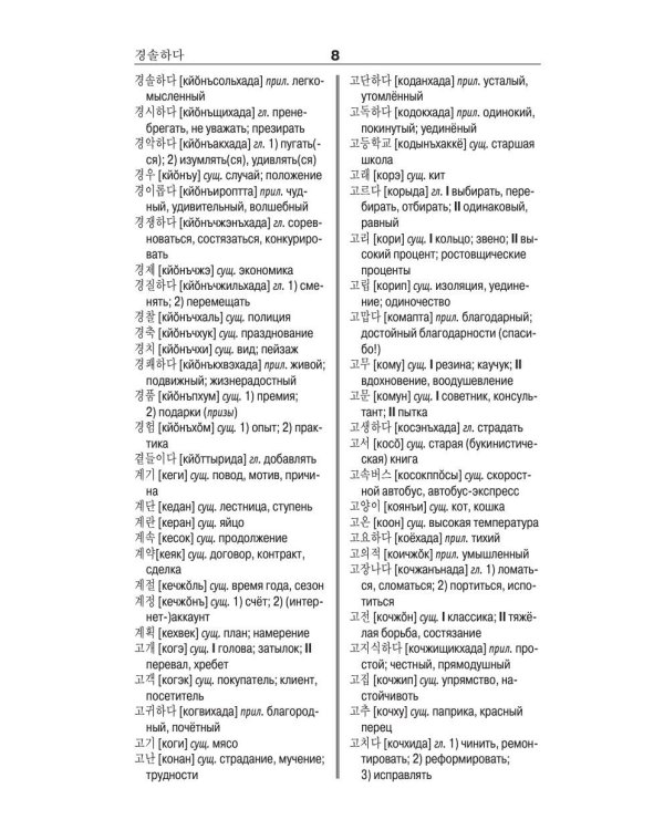 Корейско-русский русско-корейский словарь