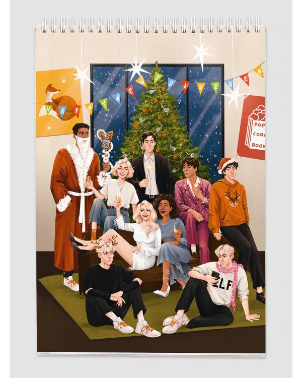 В КЛЕТКУ Блокнот "Happy New Tear"