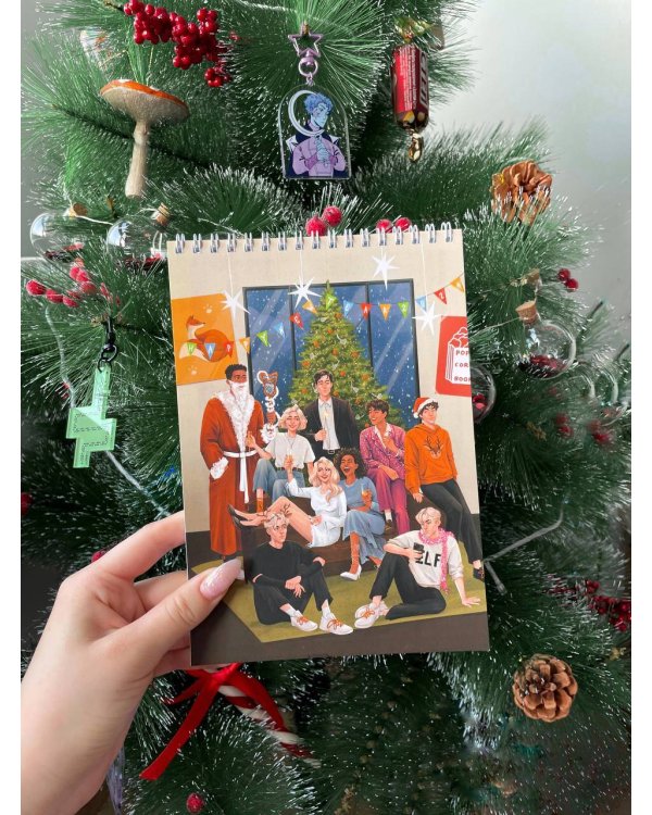 В КЛЕТКУ Блокнот "Happy New Tear"
