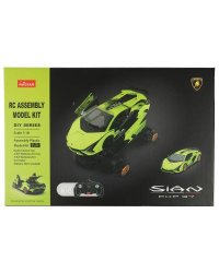 Машина р/у 1:18 lamborghini sian конструктор 72 дет. Rastar в кор.6шт