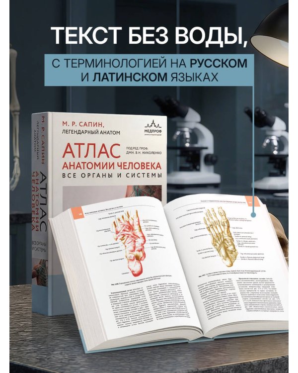 Атлас анатомии человека. Все органы и системы