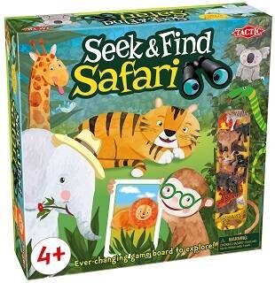 Настольные игры (Юнитойс) Seek & Find Safari (Сик и Файнд Сафари)