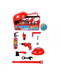 Набор пожарного ХОТ ВИЛС пл.чемодан.27*15*15см ИГРАЕМ ВМЕСТЕ в кор.2*18шт