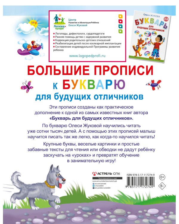 Большие прописи к Букварю для будущих отличников