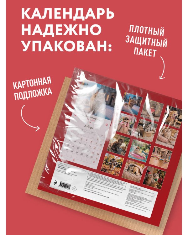 Будь котиком. Календарь настенный на 2027 год (300х300 мм)