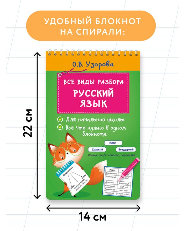 Все виды разбора. Русский язык
