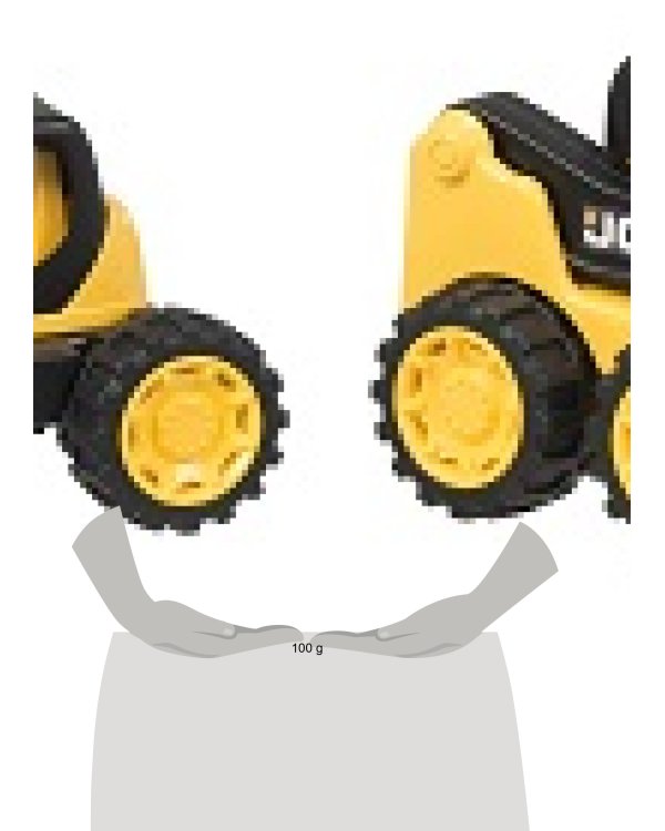 Набор JCB 18см 2 машинки (экскаватор и мини-погрузчик)