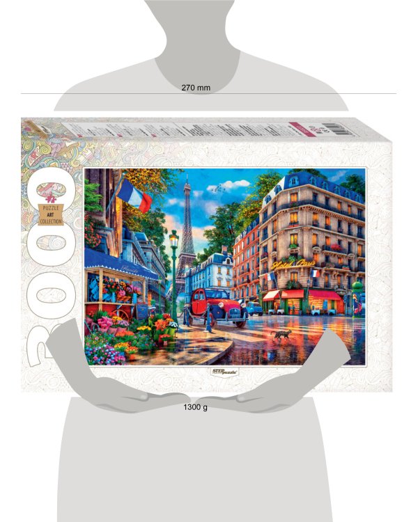 Мозаика "puzzle" 3000 "Париж. Франция"