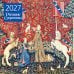 Обложка книги «Роскошное Средневековье. Календарь настенный на 2027 год (300х300 мм)», ISBN 9785042471872