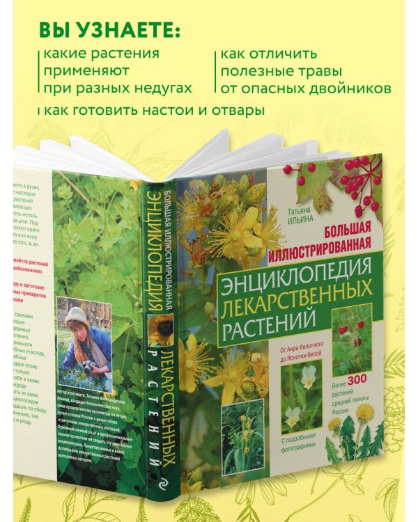 Дополнительное изображение книги «Большая иллюстрированная энциклопедия лекарственных растений»