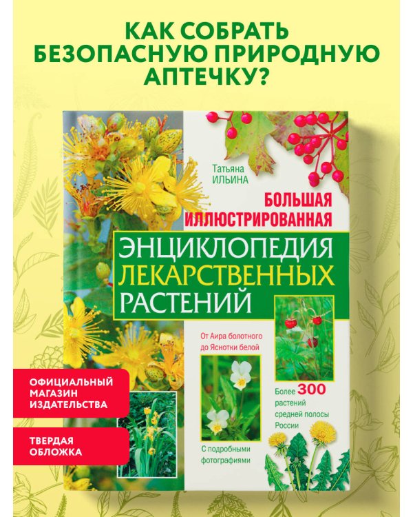 Дополнительное изображение книги «Большая иллюстрированная энциклопедия лекарственных растений»
