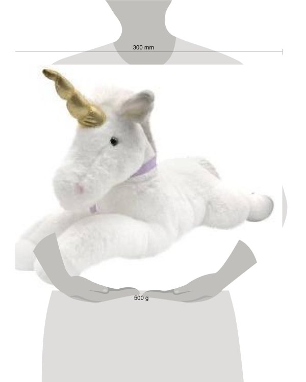 Единорог бел.68см