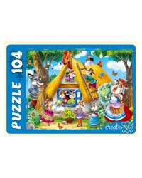 75. ПАЗЛЫ 104 элемента. ВОЛК И СЕМЕРО КОЗЛЯТ (Арт. ПУ104-0469)