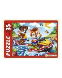 МАКСИ-ПАЗЛЫ 35 элементов. BRIGHT KIDS ВОДНАЯ ПРОГУЛКА (Арт. ПМ35-6785)