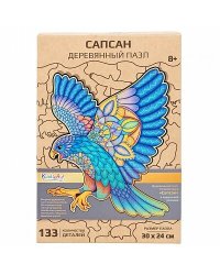 Фигурный деревянный пазл "Сапсан" (133 дет.)