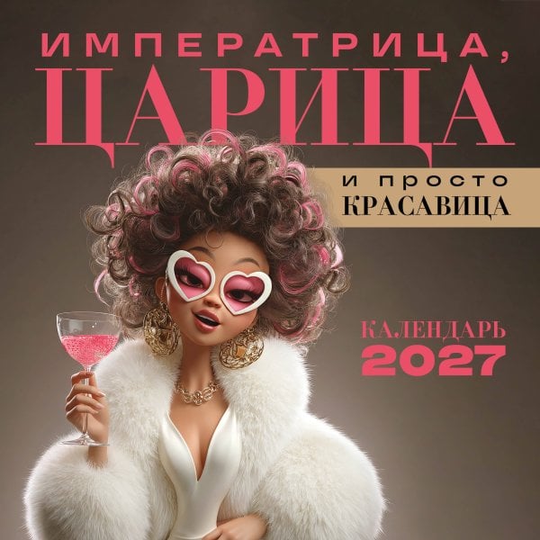 Обложка книги «Императрица, царица и просто красавица. Календарь настенный на 2027 год (300х300 мм)», ISBN 9785042472091