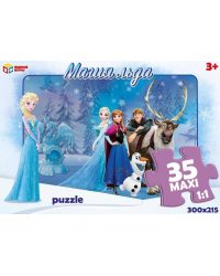 Магия льда. Пазл. 35 деталей. MAXI. 180х127х35 мм. Умные игры. в кор.24шт