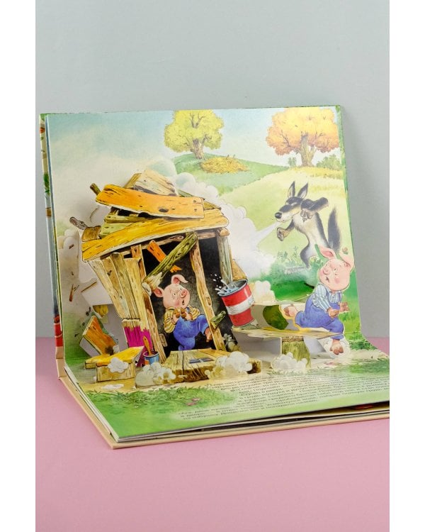 Три поросенка. Рис. Т. Вульфа