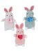 Зайка Бантик 17см, ассорт.