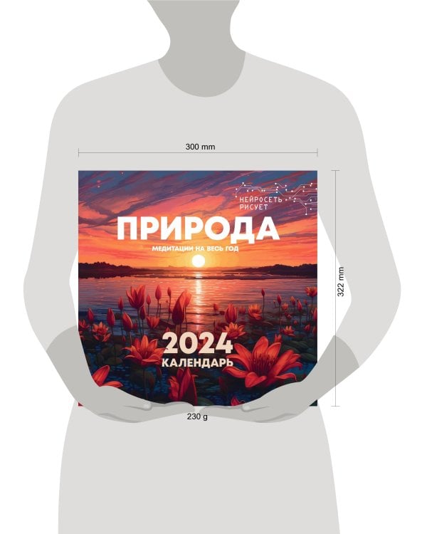 Природа. Медитации на весь год. Нейросеть рисует