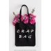 Сумка. Crap bag (черная, 38х43 см, длина ручек 58 см)