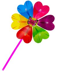 Серия Весёлые забавы: Ветерок (28см)"Летний цветочек"(в пакете) ( Арт. QH02)