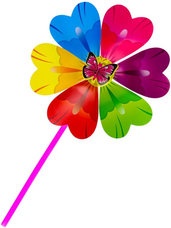 Серия Весёлые забавы: Ветерок (28см)"Летний цветочек"(в пакете) ( Арт. QH02)