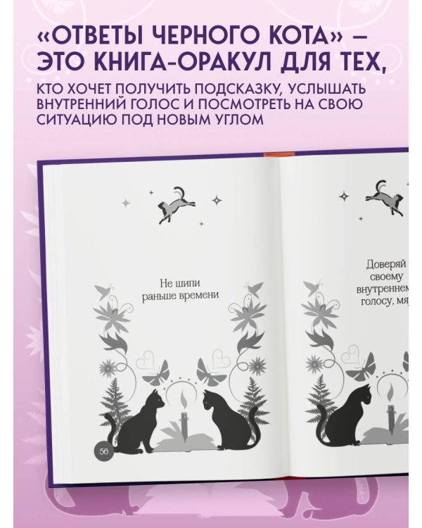 Дополнительное изображение книги «Книга-оракул Ответы Черного Кота»