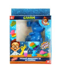 Игрушка опыты "слайм:сделай сам динозавра", 6 предм. в кор. ТМ "Школа ученого" в кор.2*72шт