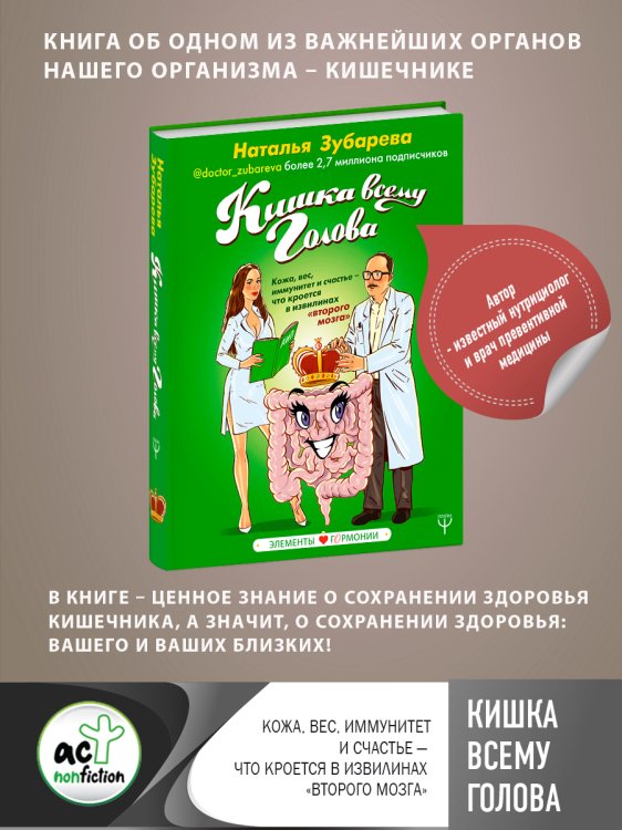 Кишка всему голова. Кожа, вес, иммунитет и счастье — что кроется в извилинах «второго мозга»