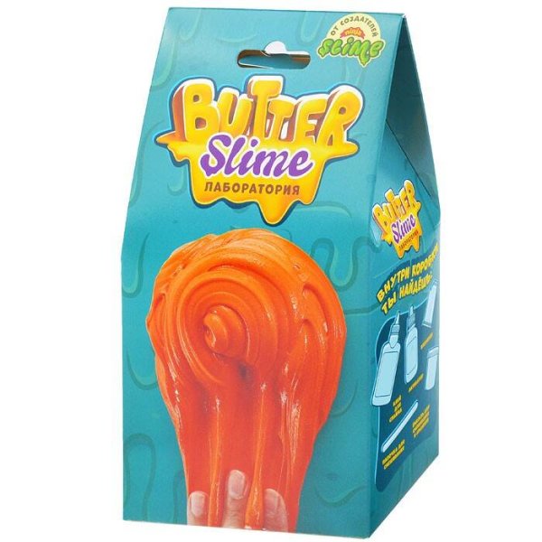 Лаборатория (Волшебный мир) Игрушка в наборе "Slime лаборатория", 100 гр., Butter