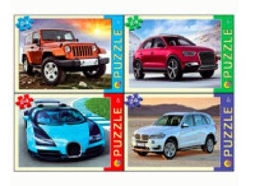 ПАЗЛЫ 24 элемента. ЛУЧШАЯ МАШИНА (Арт. П24-6323)