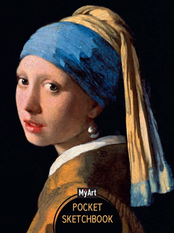 MyArt. Pocket СКЕТЧБУК. ЯН ВЕРМЕЕР. ДЕВУШКА С ЖЕМЧУЖНОЙ СЕРЁЖКОЙ