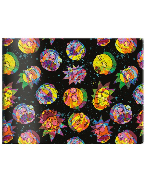 Кардхолдер. Рик и Морти (в форме книжки, 215х65 мм, черный)