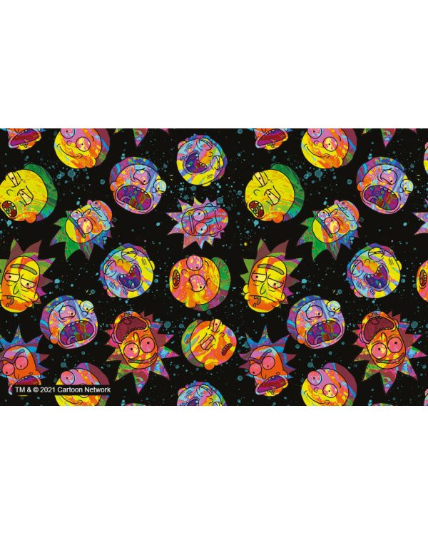 Кардхолдер. Рик и Морти (в форме книжки, 215х65 мм, черный)