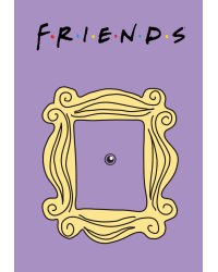 Обложка для паспорта. Friends